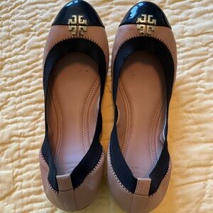 Tory Burch flats, size 7. Worn only a few times.